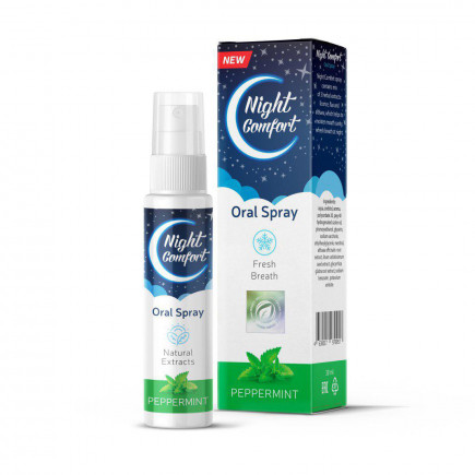 Night Comfort anti-snoring spray, sleep soundly